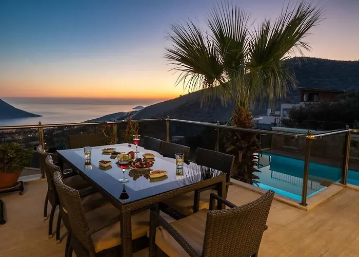 Fantastic Kalkan With Heated Infinity Pool & Amazing Sea Views *