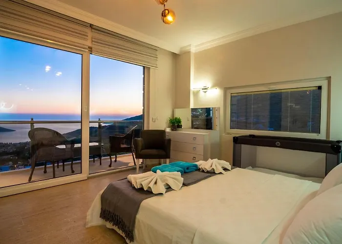 Fantastic Kalkan With Heated Infinity Pool & Amazing Sea Views Kaş