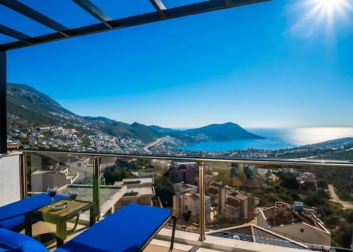 Fantastic Kalkan With Heated Infinity Pool & Amazing Sea Views Kaş