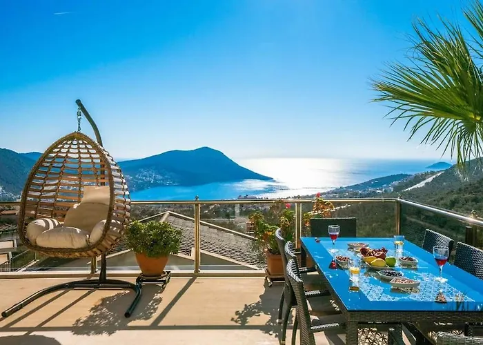 Fantastic Kalkan With Heated Infinity Pool & Amazing Sea Views Kaş