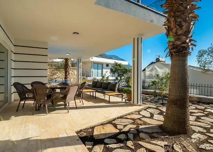 Villa Fantastic Kalkan With Heated Infinity Pool & Amazing Sea Views