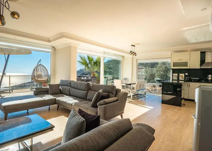 Fantastic Kalkan With Heated Infinity Pool & Amazing Sea Views Villa *