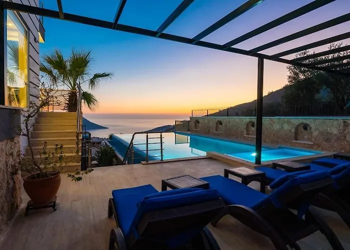 Fantastic Kalkan With Heated Infinity Pool & Amazing Sea Views Kaş